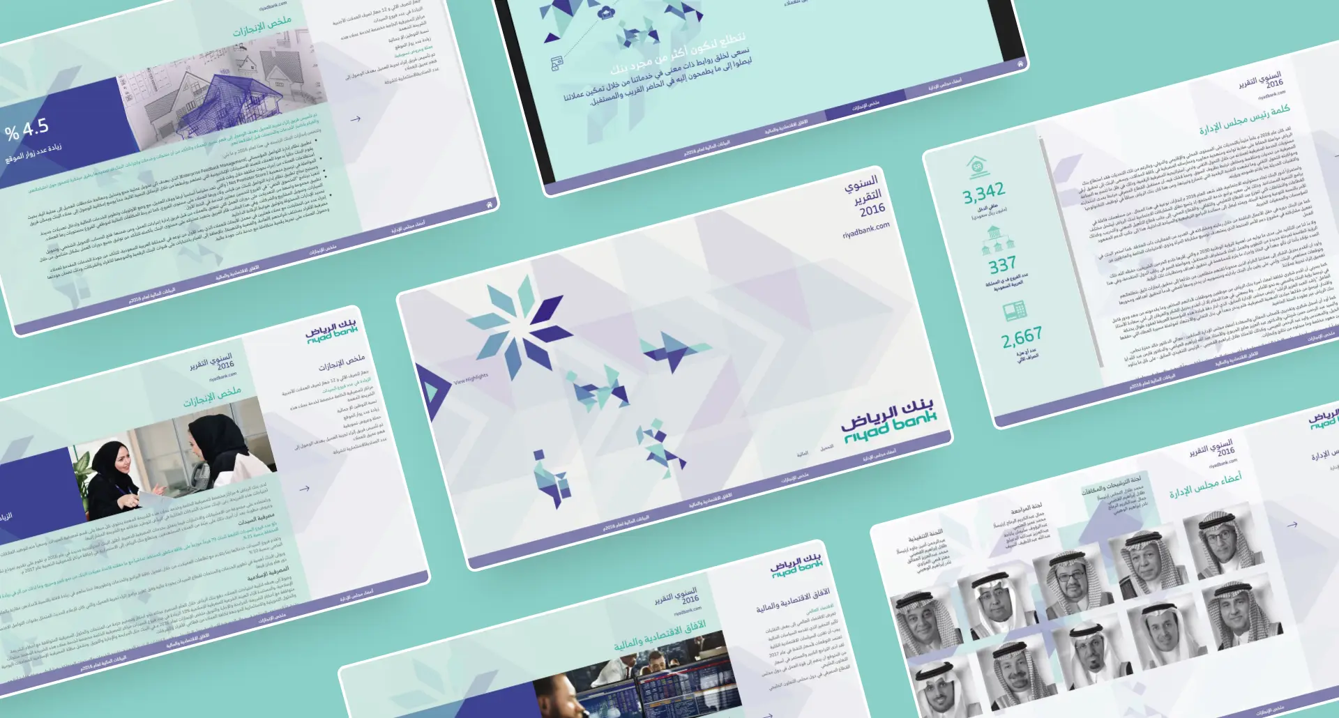 Spark Projects - Riyad Bank Annual Report 2016