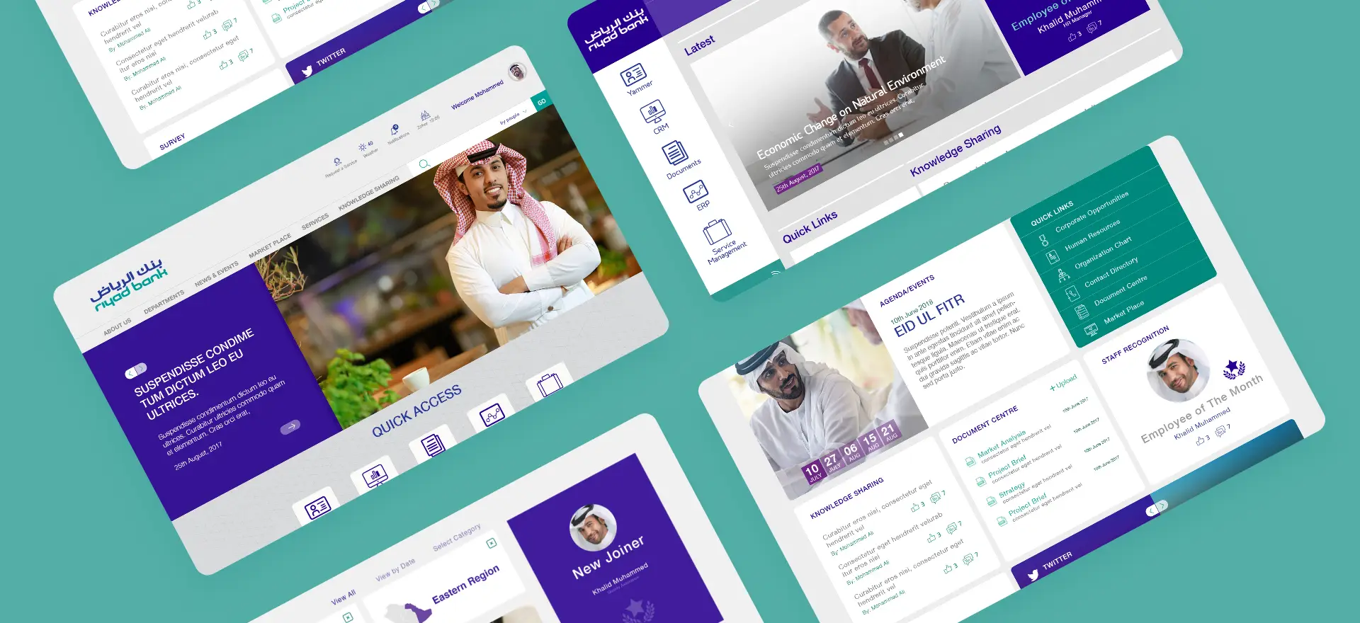 Spark Projects - Riyad Bank UI/UX